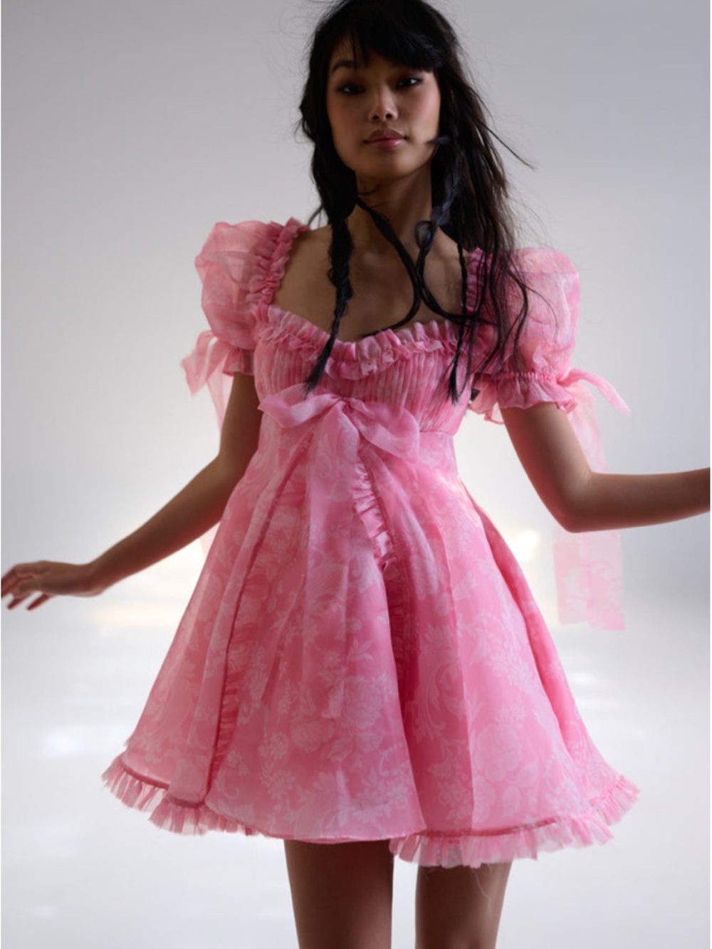 SELKIE | Pink in Paris Tulum Dress Size L NWT